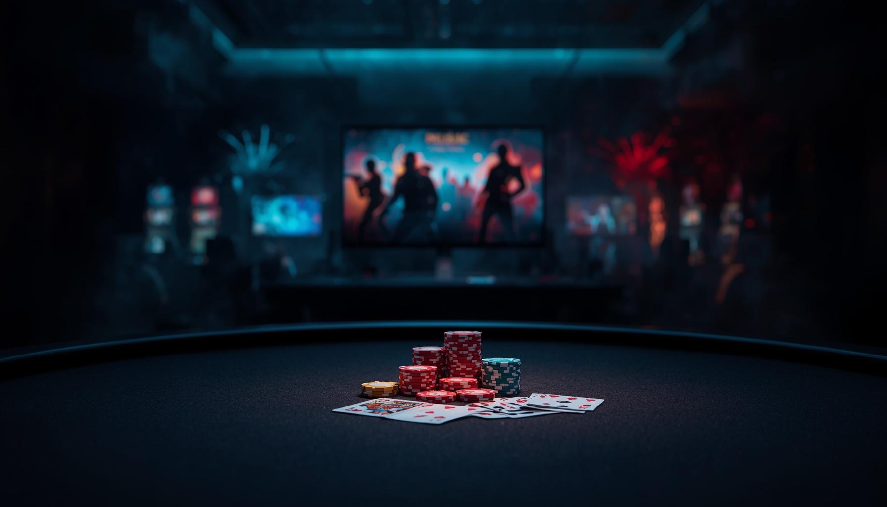 Gry na żywo, video poker i gry instant